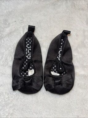 Joe Fresh Black Baby Ballet Flats with Bow